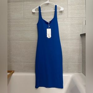 Zara midi bodycon dress